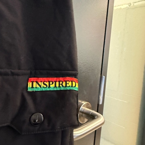 Men's Armanda M oversized long Black snowboard Vest Bob Marley vibes great cond - Picture 5 of 15